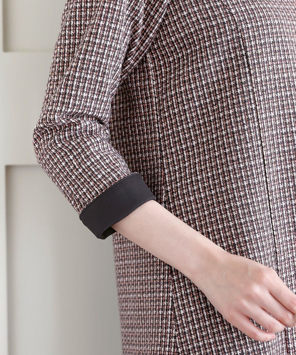 Tiaclasse 【洗える】ツイードチュニック 