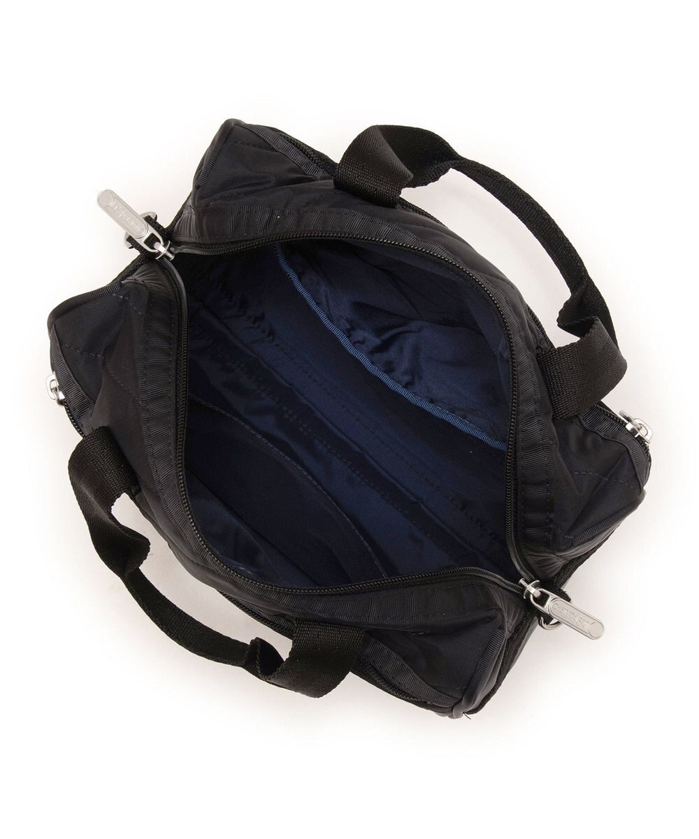 LeSportsac EVERYDAY SM SATCHEL/ラインデボスブラック 