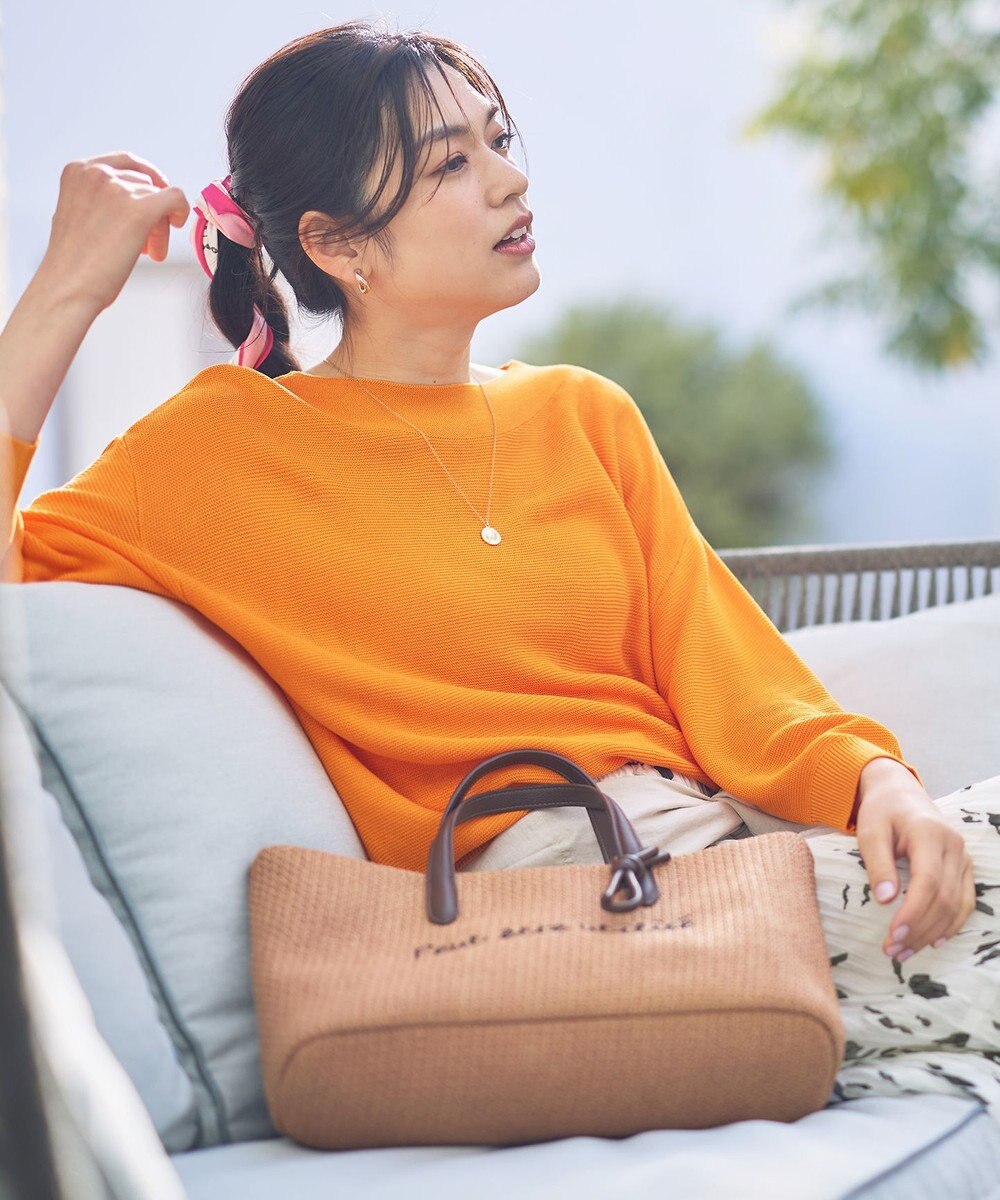 ANY アクリルガーターニット 