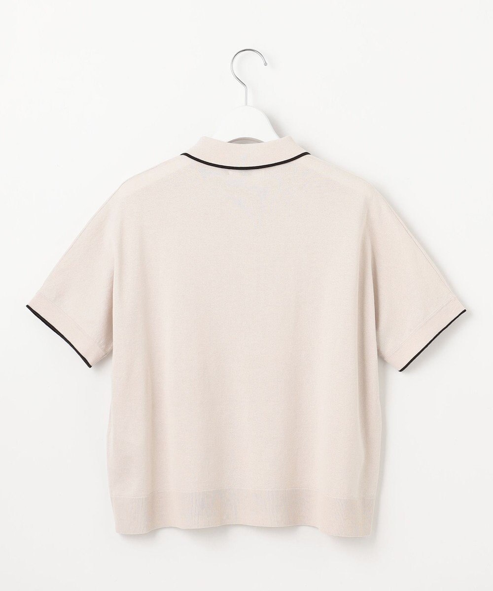 J.PRESS LADIES 【洗える】DRY COTTON ニットポロ 