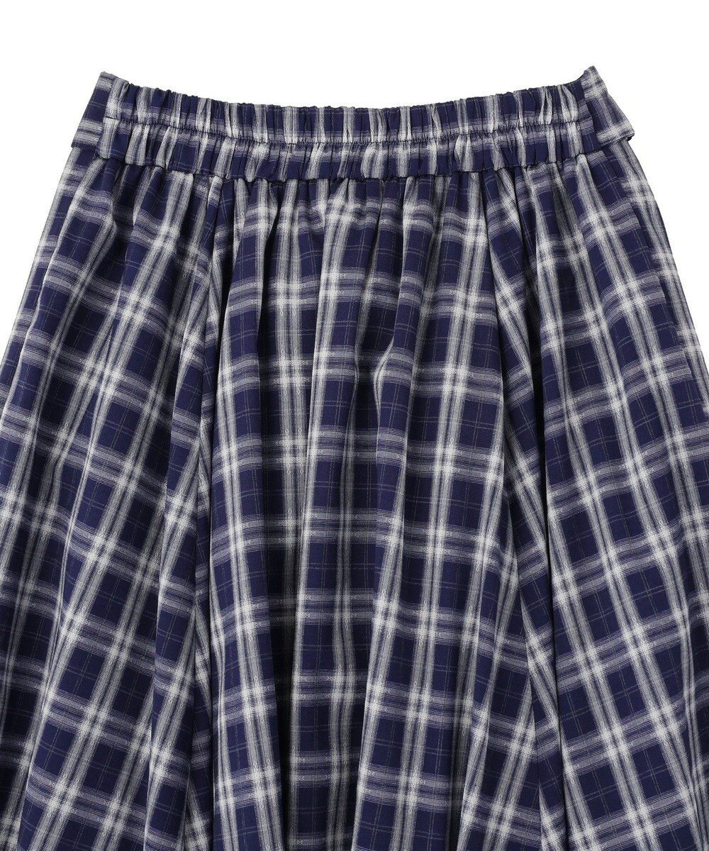 earth music&ecology イレヘムチェックシャツライクスカート 