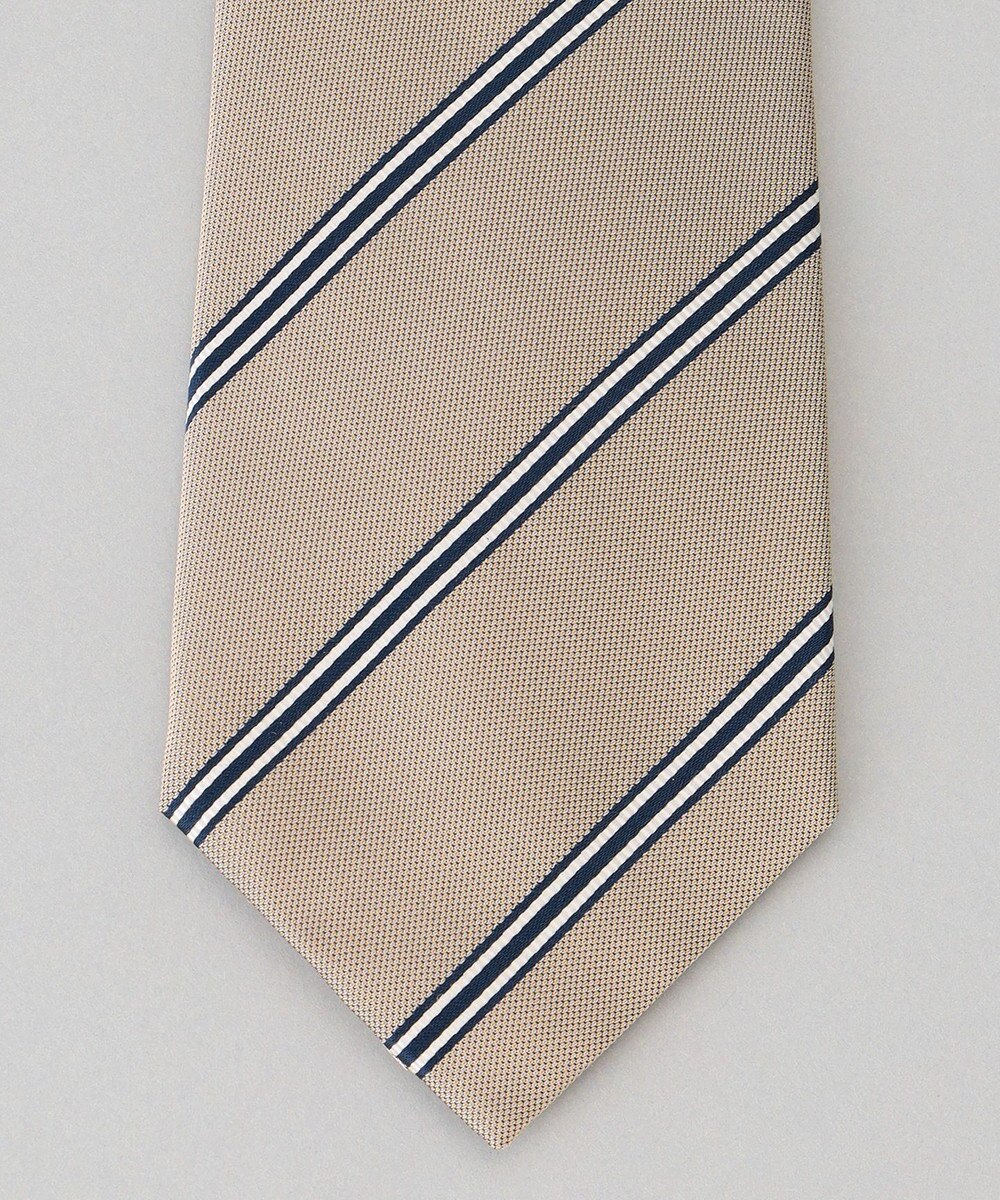 GOTAIRIKU GOTAIRIKU別注【日本製】シルク ネクタイ_レジメンタル 