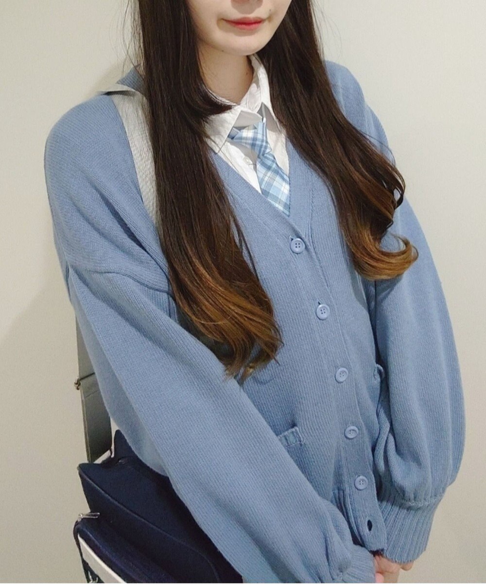WEGO 【SCHOOL ITEM】ニットカーディガン 