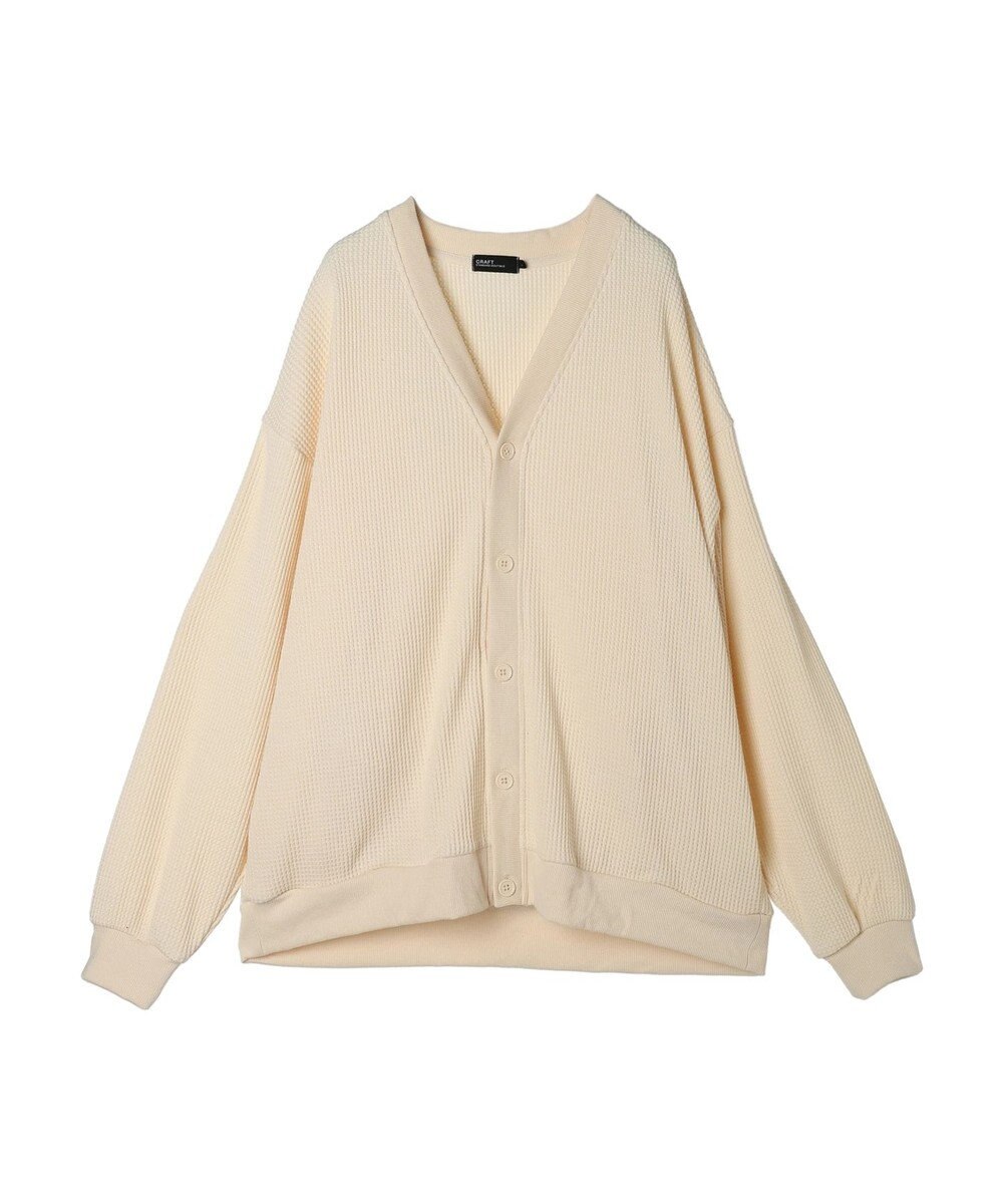CRAFT STANDARD BOUTIQUE ワッフルカーディガン 