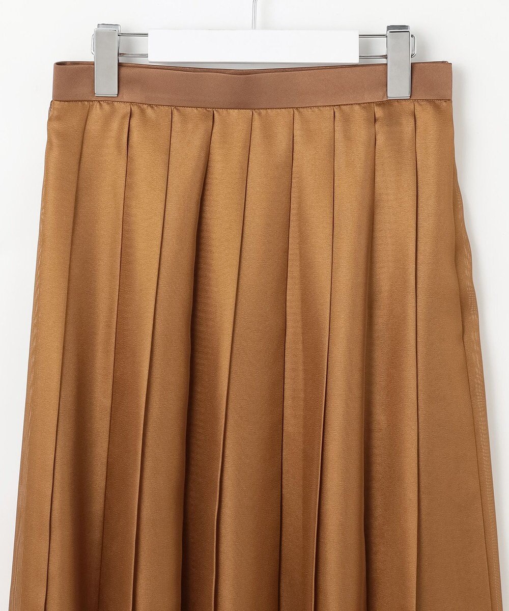 自由区 【カトリエムブーケ】Jupe brillante プリーツスカート 