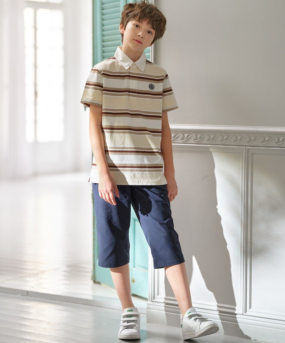 110-130cm】七分丈ネイビー パンツ / J.PRESS KIDS | ファッション通販