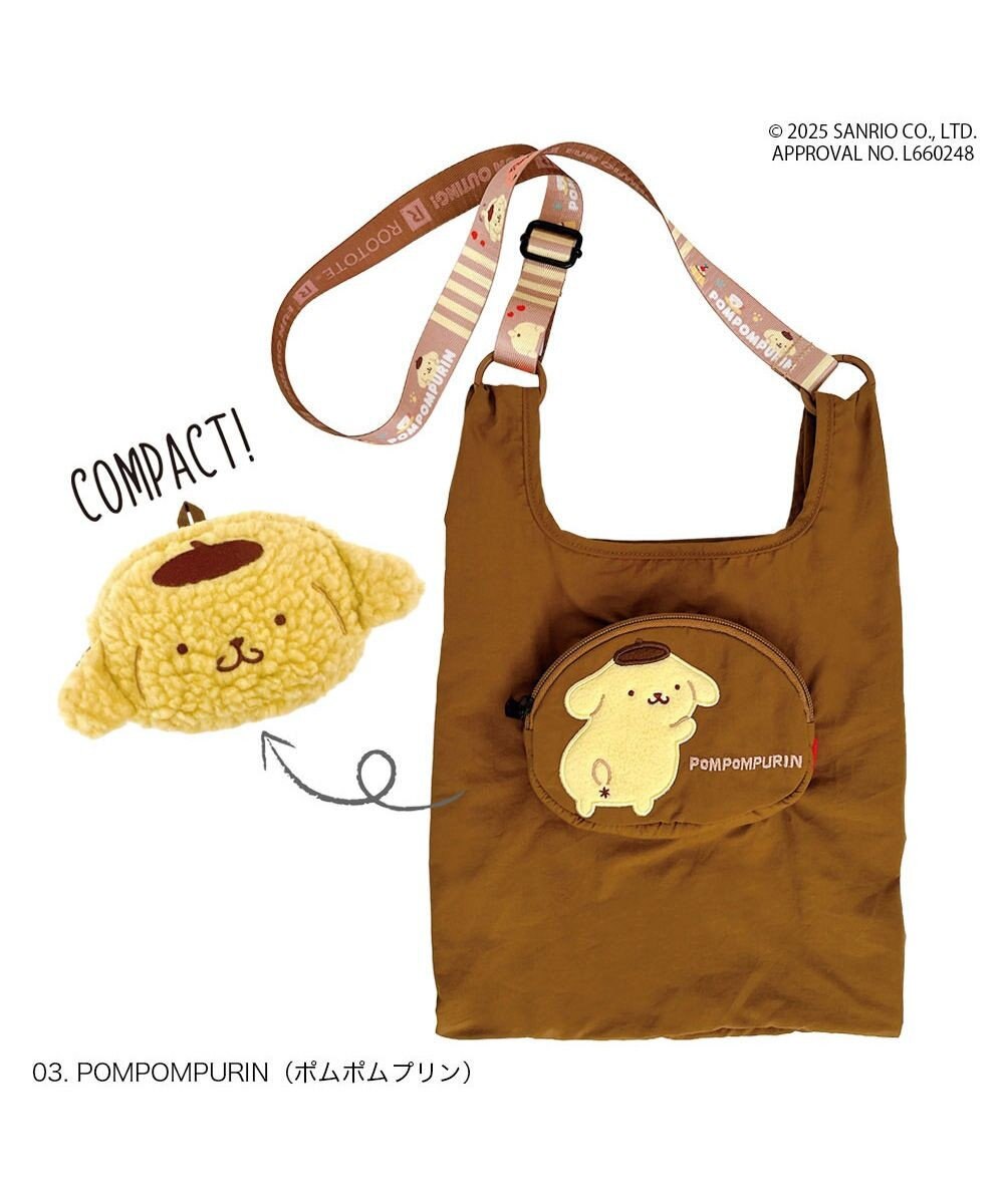 ROOTOTE 8465【ルートート】サンリオ. IP.ルーショッパーミッド.サンリオキャラクターズA 