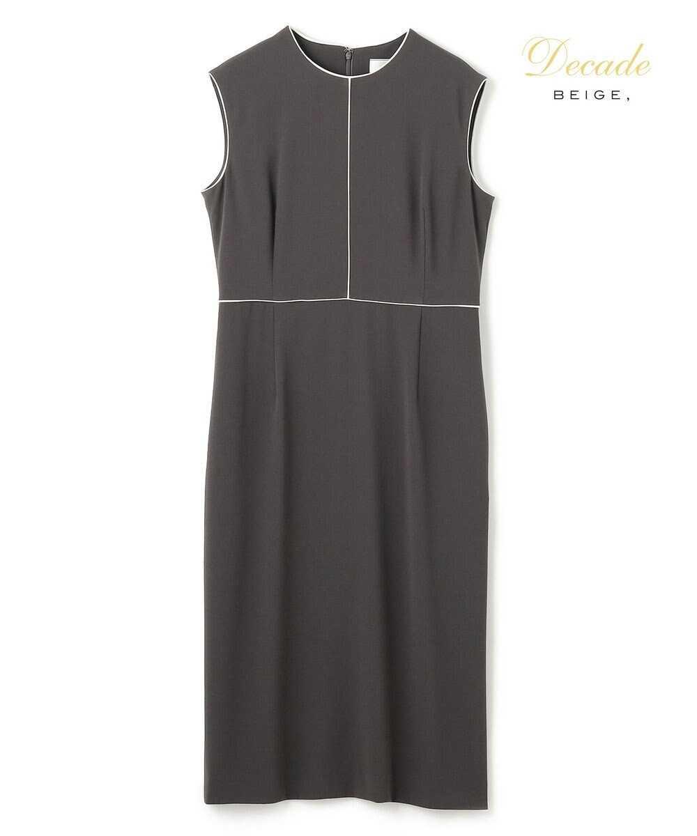 BEIGE， CINDY / クルーネックドレス 