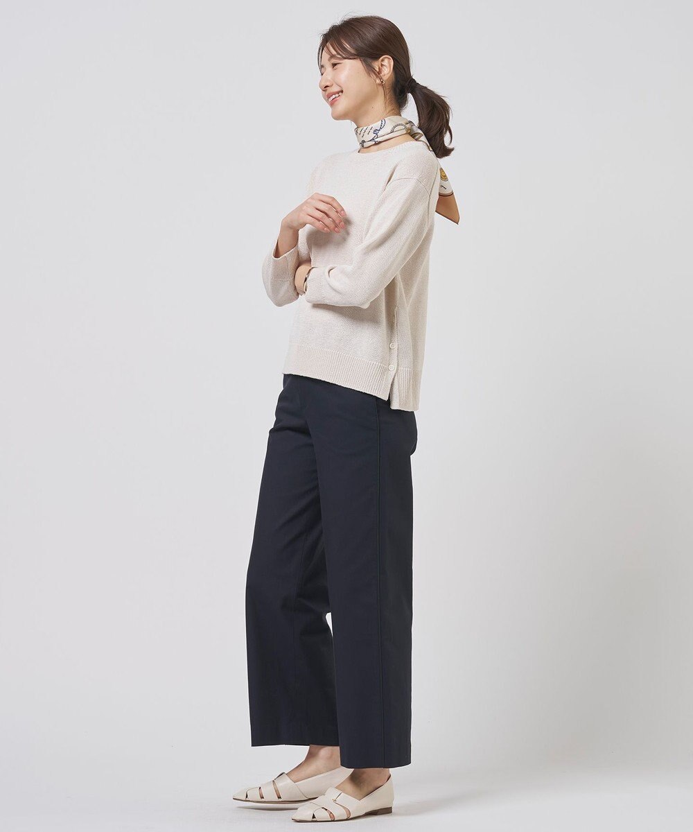 J.PRESS LADIES L DRY COMFORT クルーネック ニット 