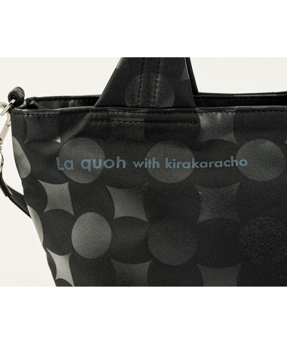 MIYABIYA La quoh with kirakaracho 南蛮七宝ベーシックプリント スモールトート 