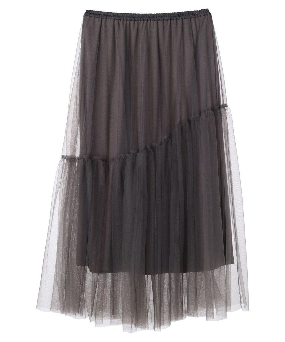 Green Parks ・ＥＬＥＮＣＡＲＥ　ＤＵＥ　チュールティアードスカート 