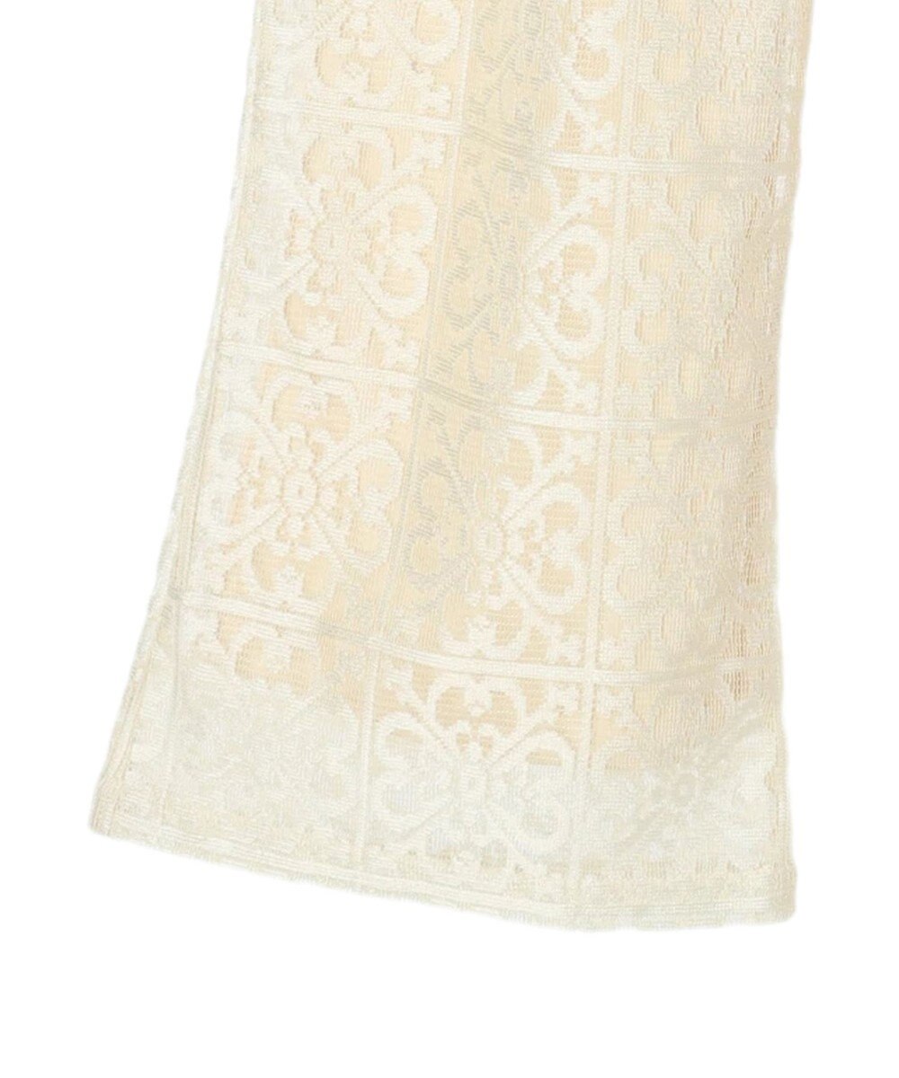 Green Parks 格子柄レースパンツ 