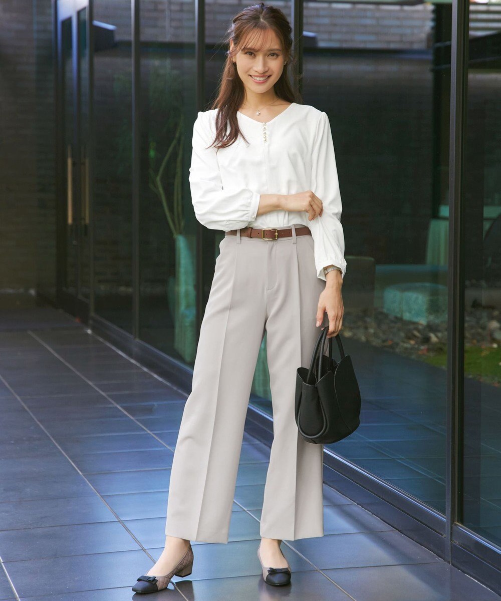 Tiaclasse 【ダブルクロス】ワイドパンツ 