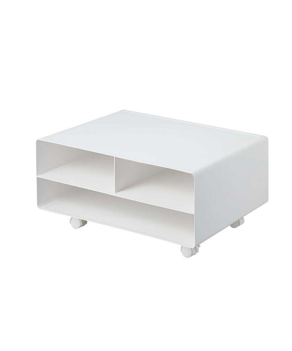 tower ツーウェイプリンター収納ラック タワー ホワイト 