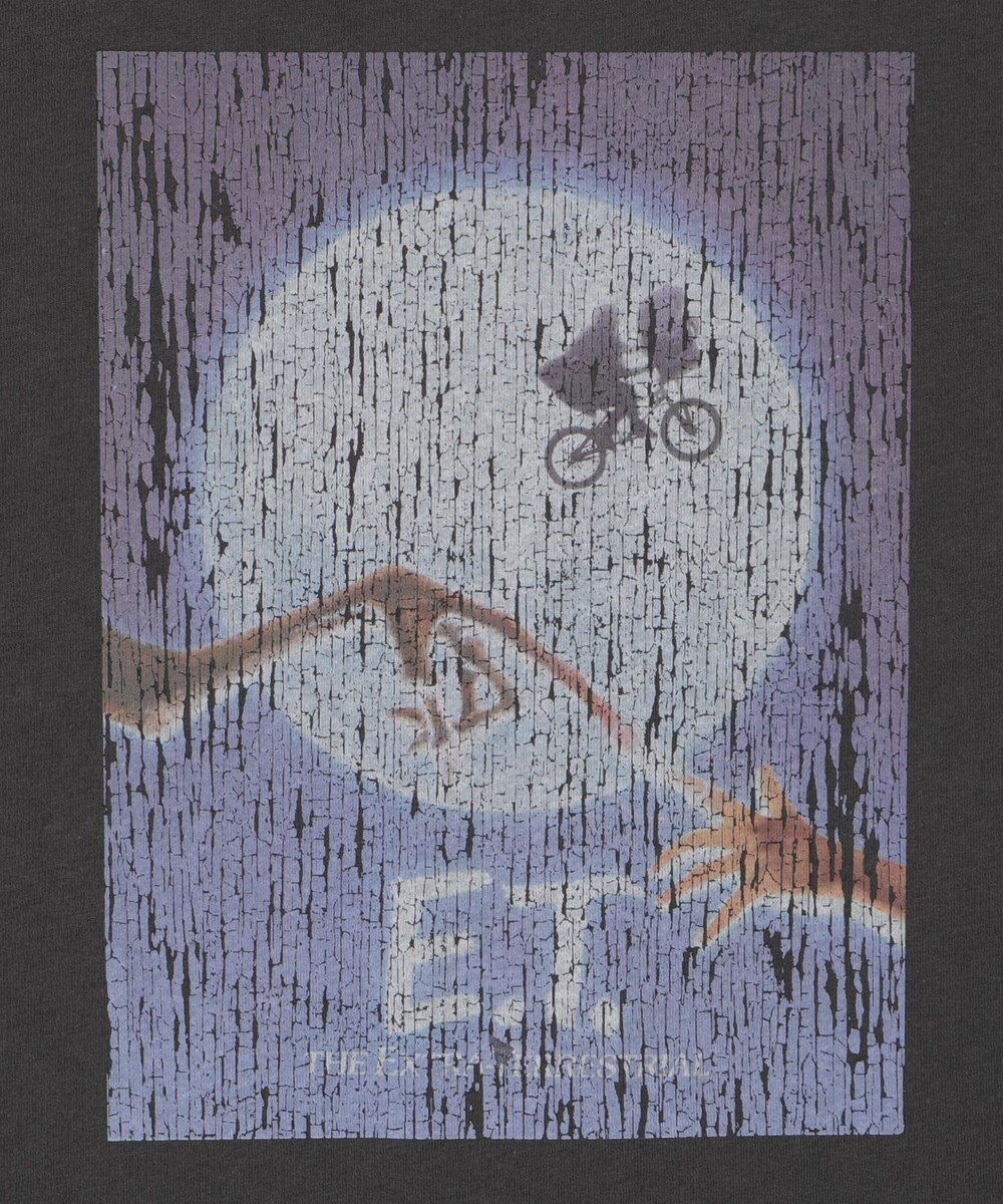 WEGO 【新柄追加/E.T/ユニセックス着用ITEM/SMLサイズ展開】E．T．グラフィックT（S） 