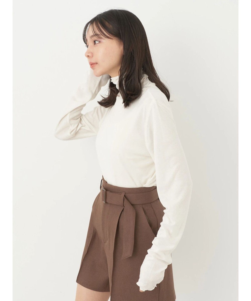 earth music&ecology シアータートルネックプルオーバー 