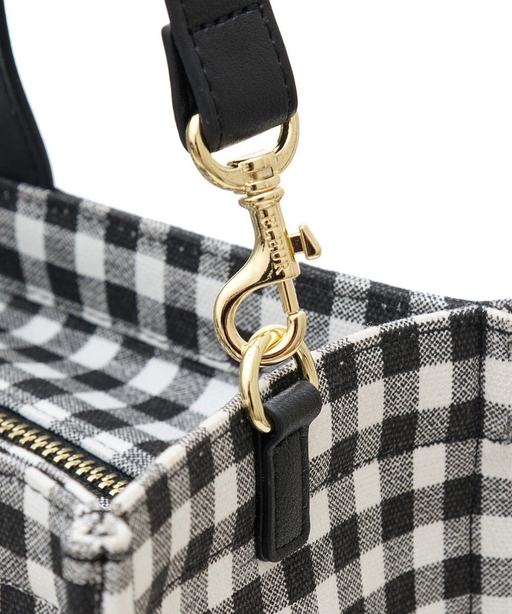 Maison de FLEUR ナローリボンスクエアバッグ 