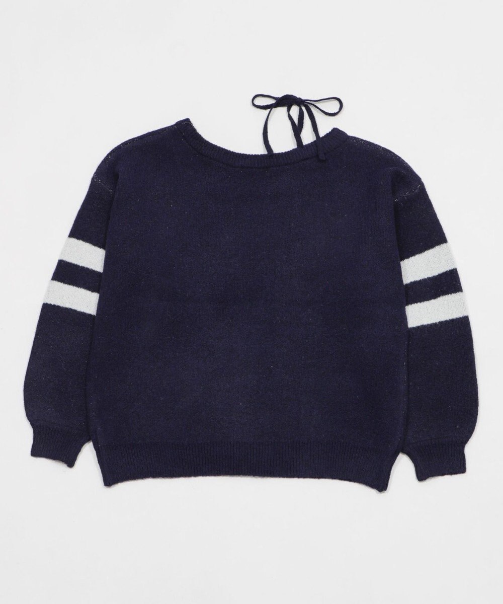 WEGO フラッフィー2WAYグラフィックワンショルBIGニット 