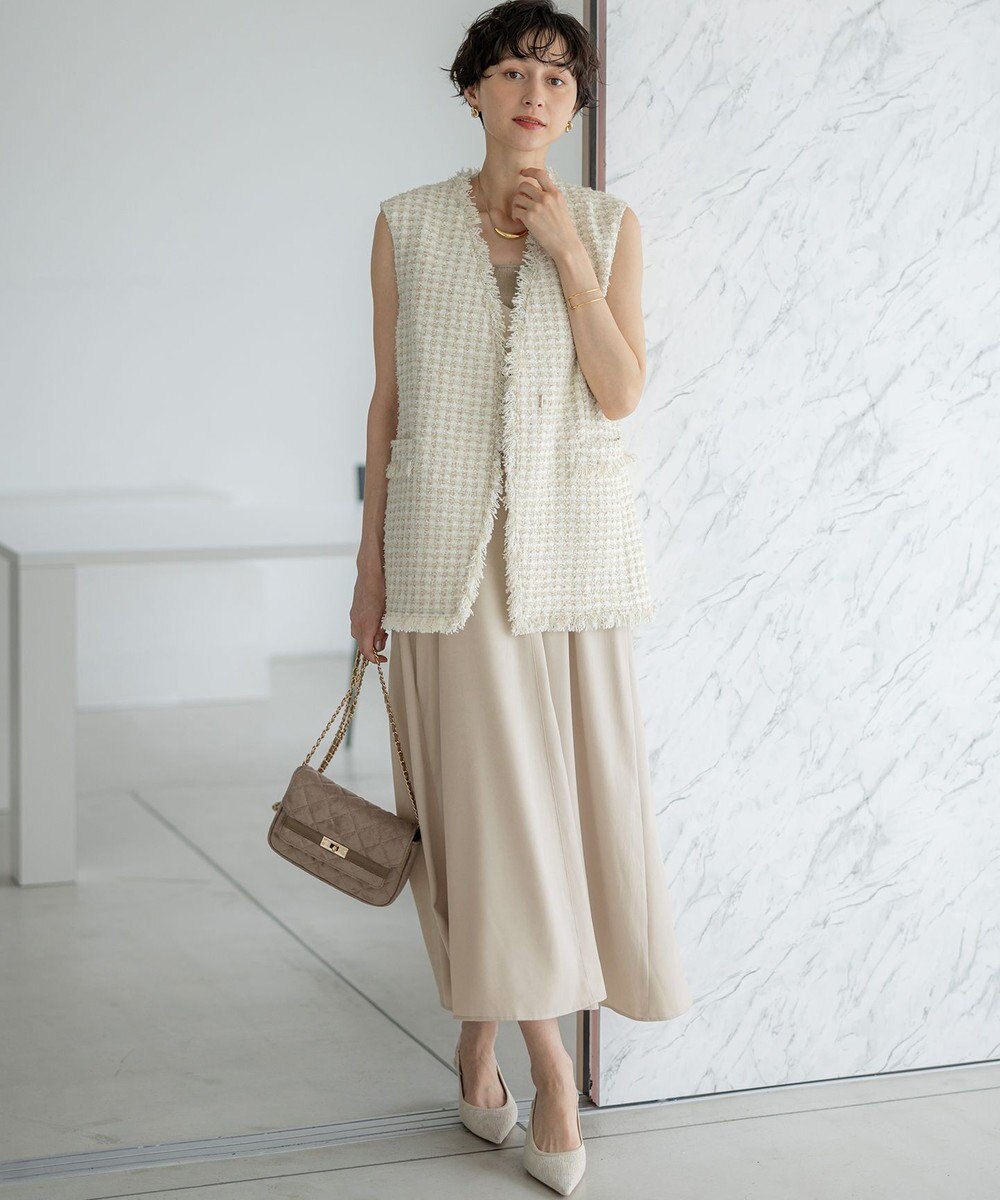 23区 スエード キルティング ショルダーバッグ 