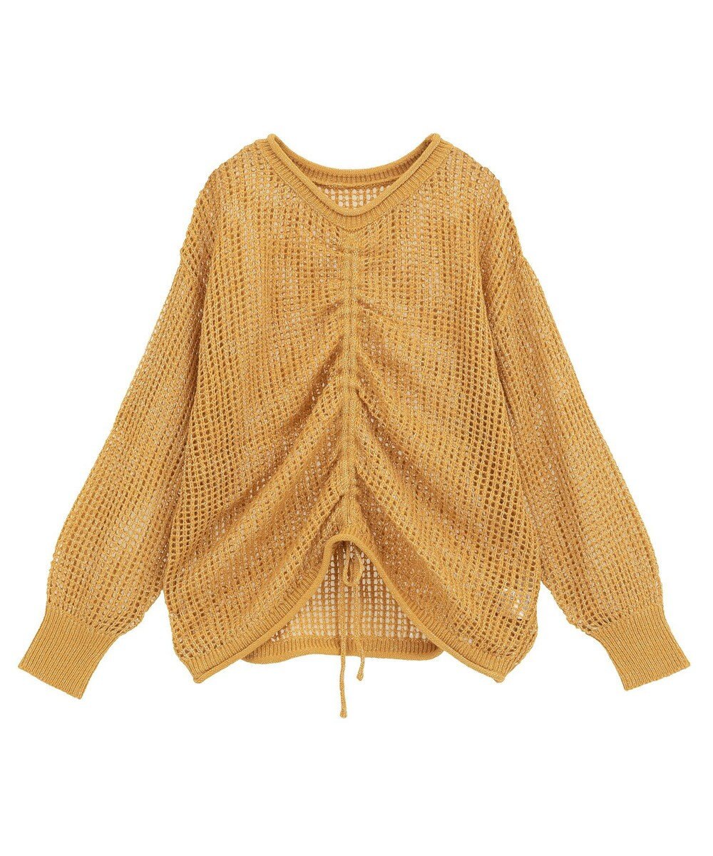 Green Parks ＳＥＴ２点２ｗａｙシャーリングニット＋インナー 