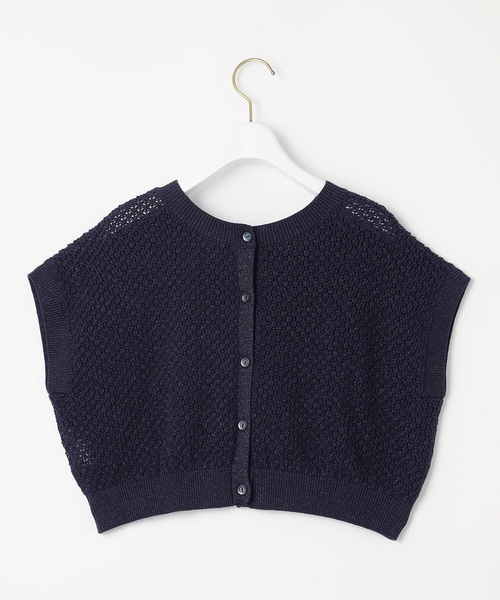 ANY SIS 【貴島明日香さんコラボ・3点セット】メッシュ ニット×キャミ ワンピース 