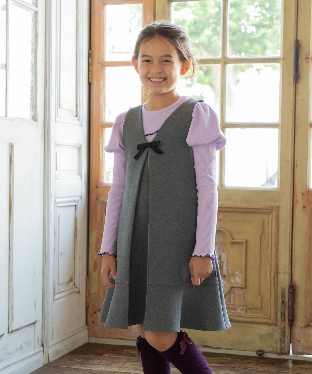 組曲 KIDS 【150-160㎝】【前後着用可】2WAY ジャンスカ 