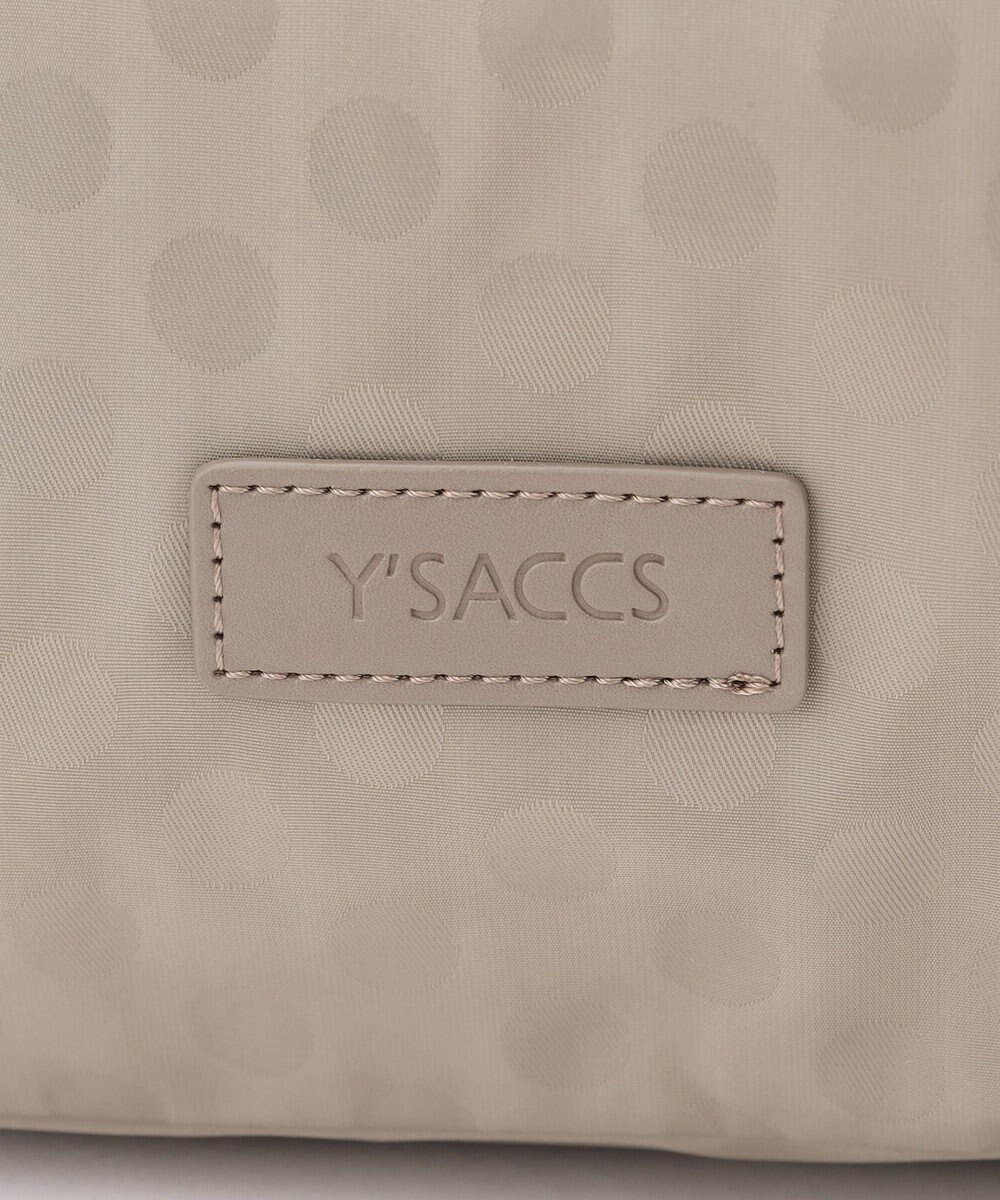 Y'SACCS はっ水ドットジャカード2WAYトートバッグ 