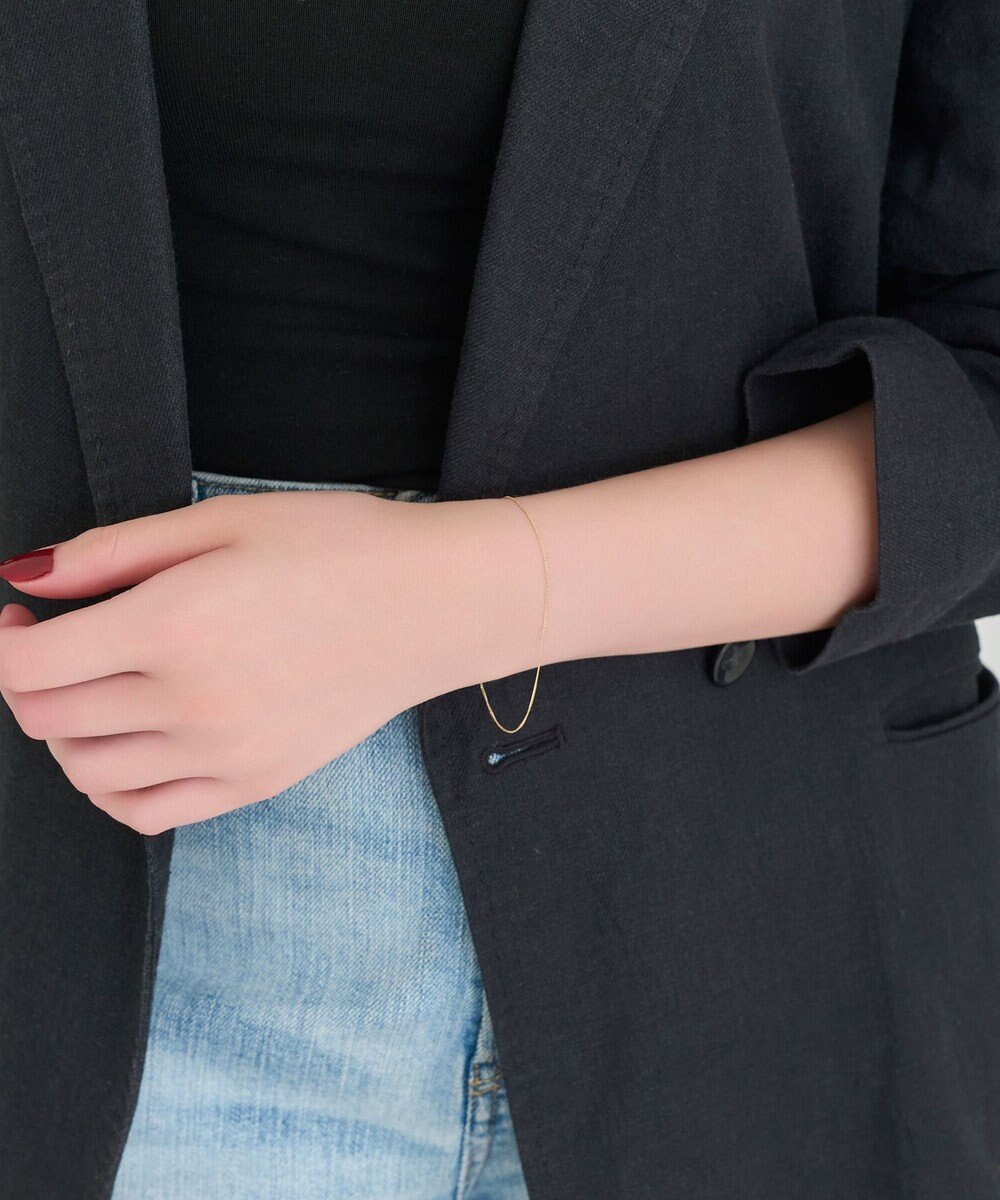 Phoebe 【K10】シャインリンクグルメッタチェーンブレスレット 