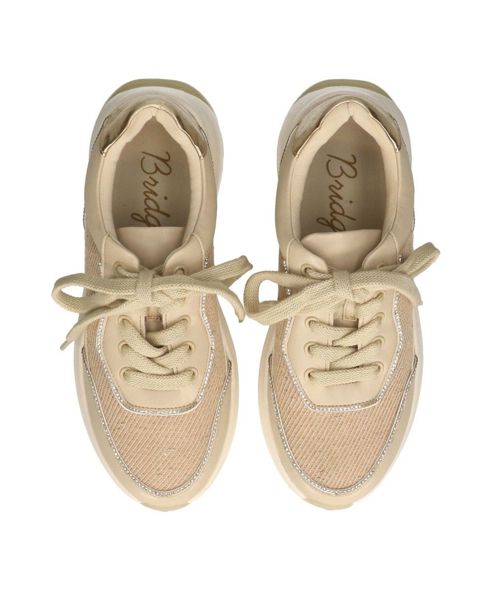 Bridget Birkin 【Bridget Birkin】ビジューレーンコンビスニーカー 