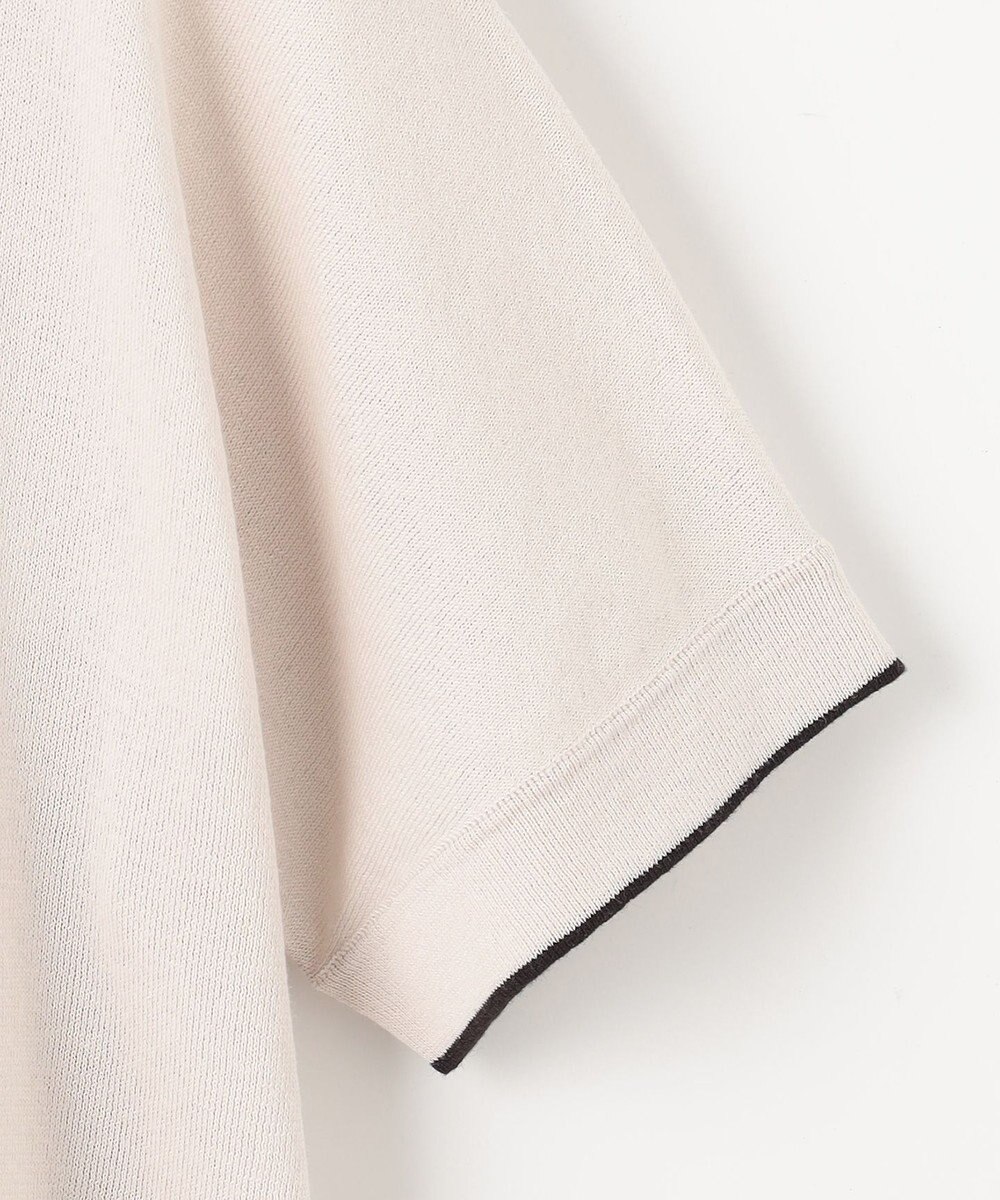 J.PRESS LADIES 【洗える】DRY COTTON ニットポロ 