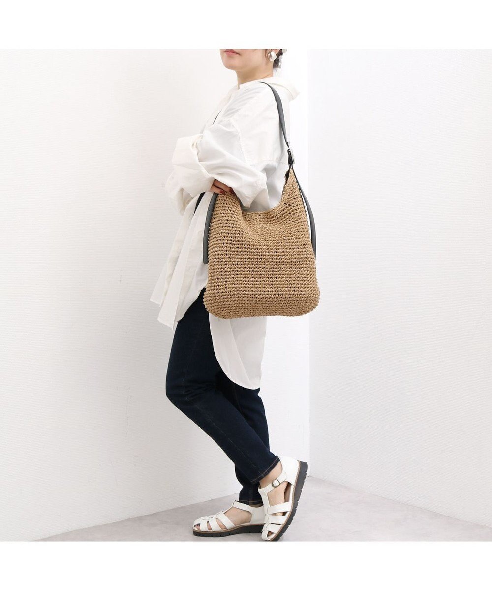 UNBILLION カシュカシュ cachecache / フリーハンドルクロッシュトート カゴバッグ 