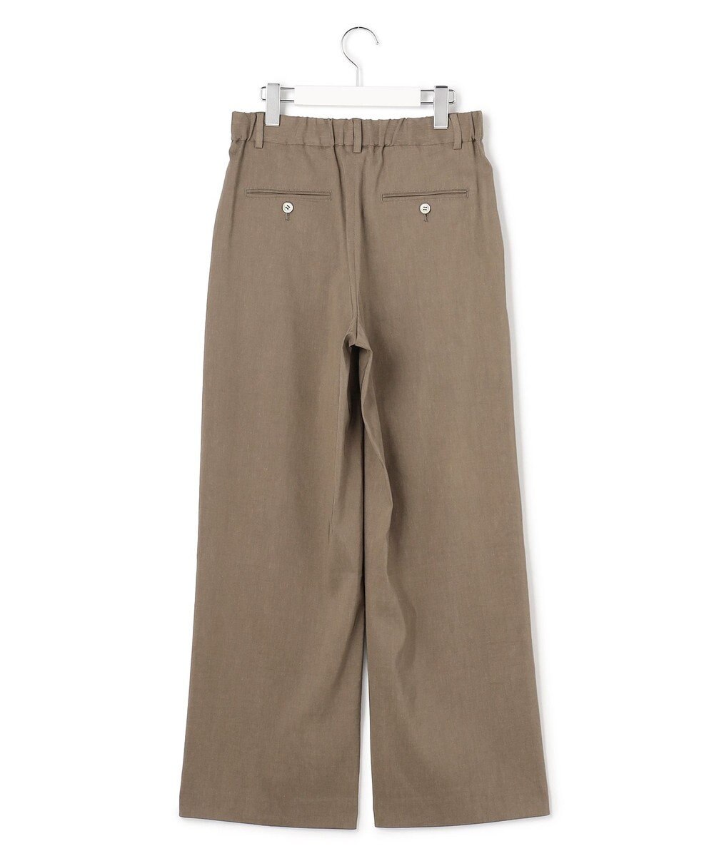23区 【CanCam・CLASSY.掲載】リネンレーヨンストレッチ ワイドパンツ 