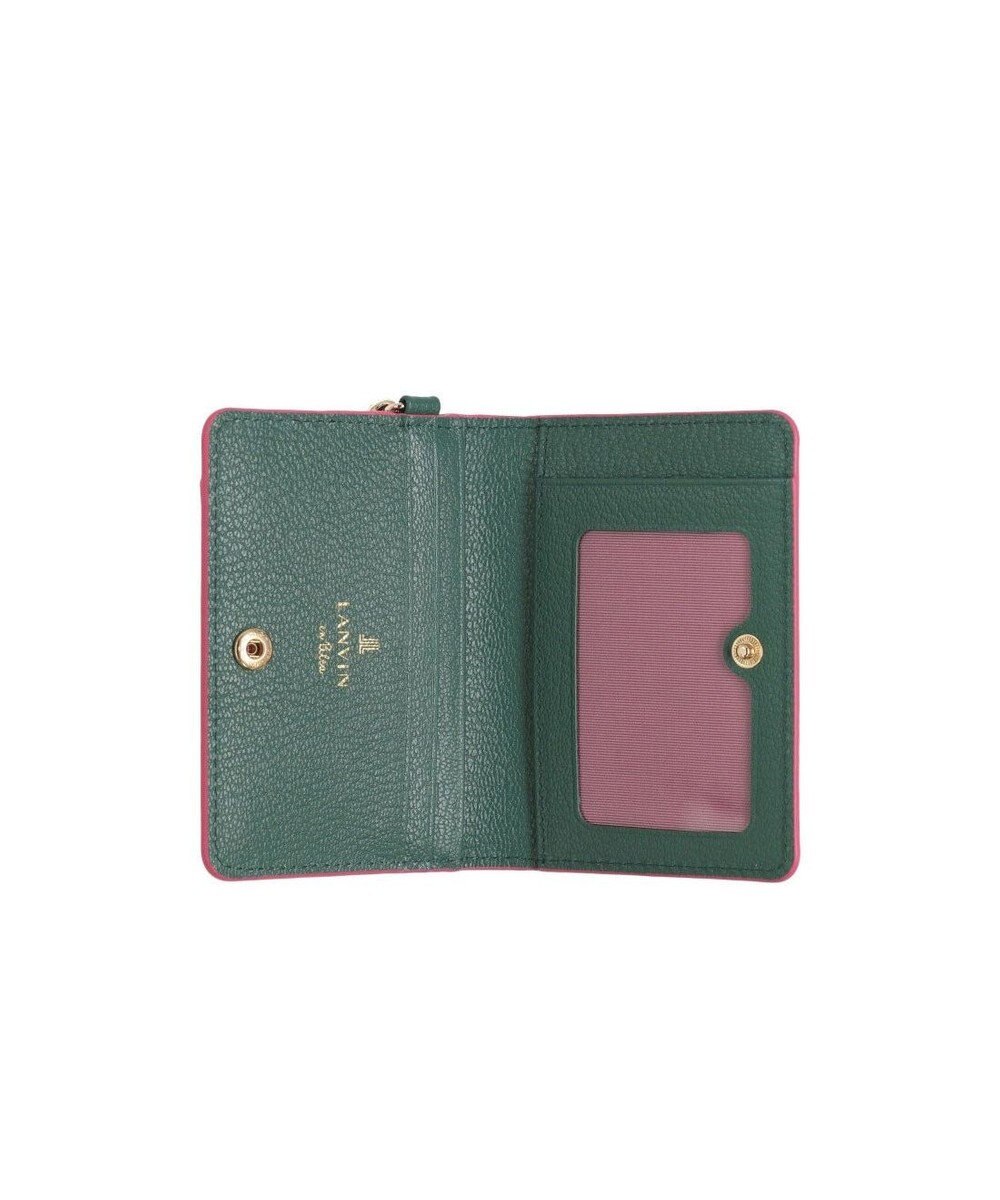 LANVIN en Bleu リム リール付き2面パスケース 