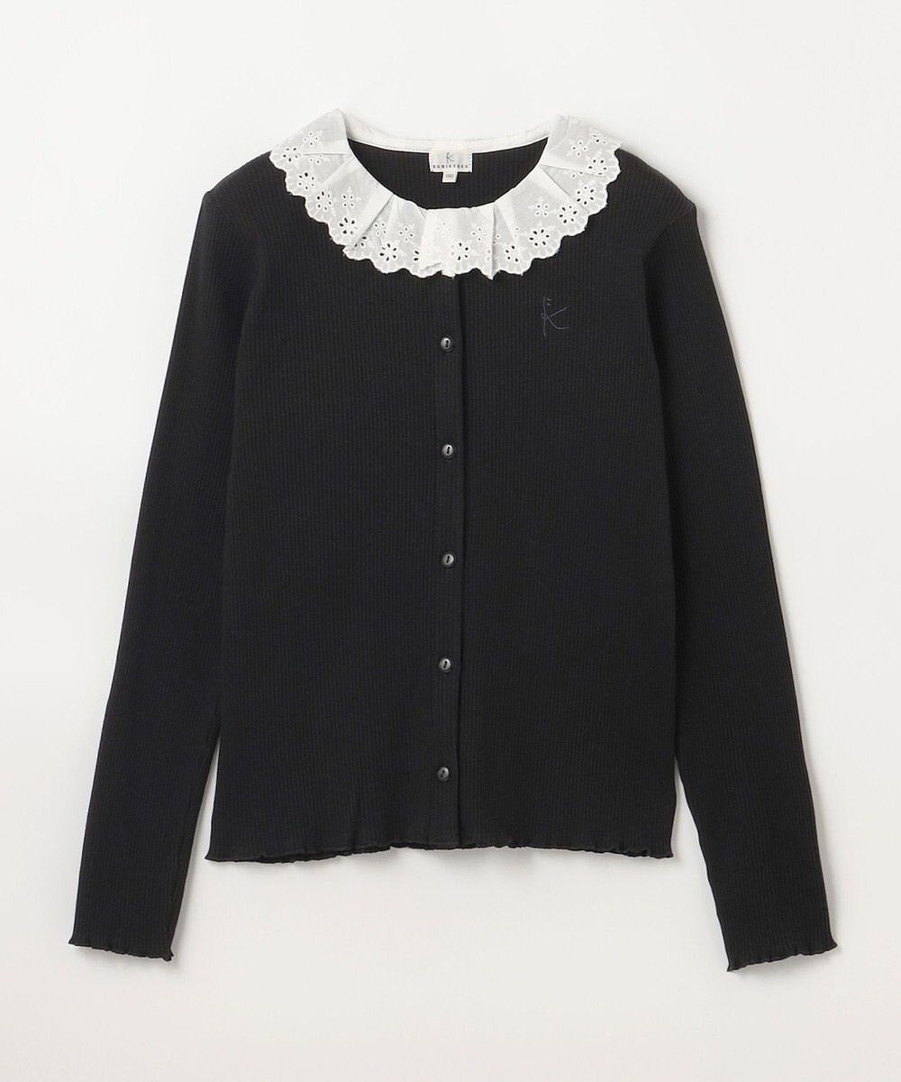 組曲 KIDS 【150-160㎝】フリルリブ2WAY トップス 