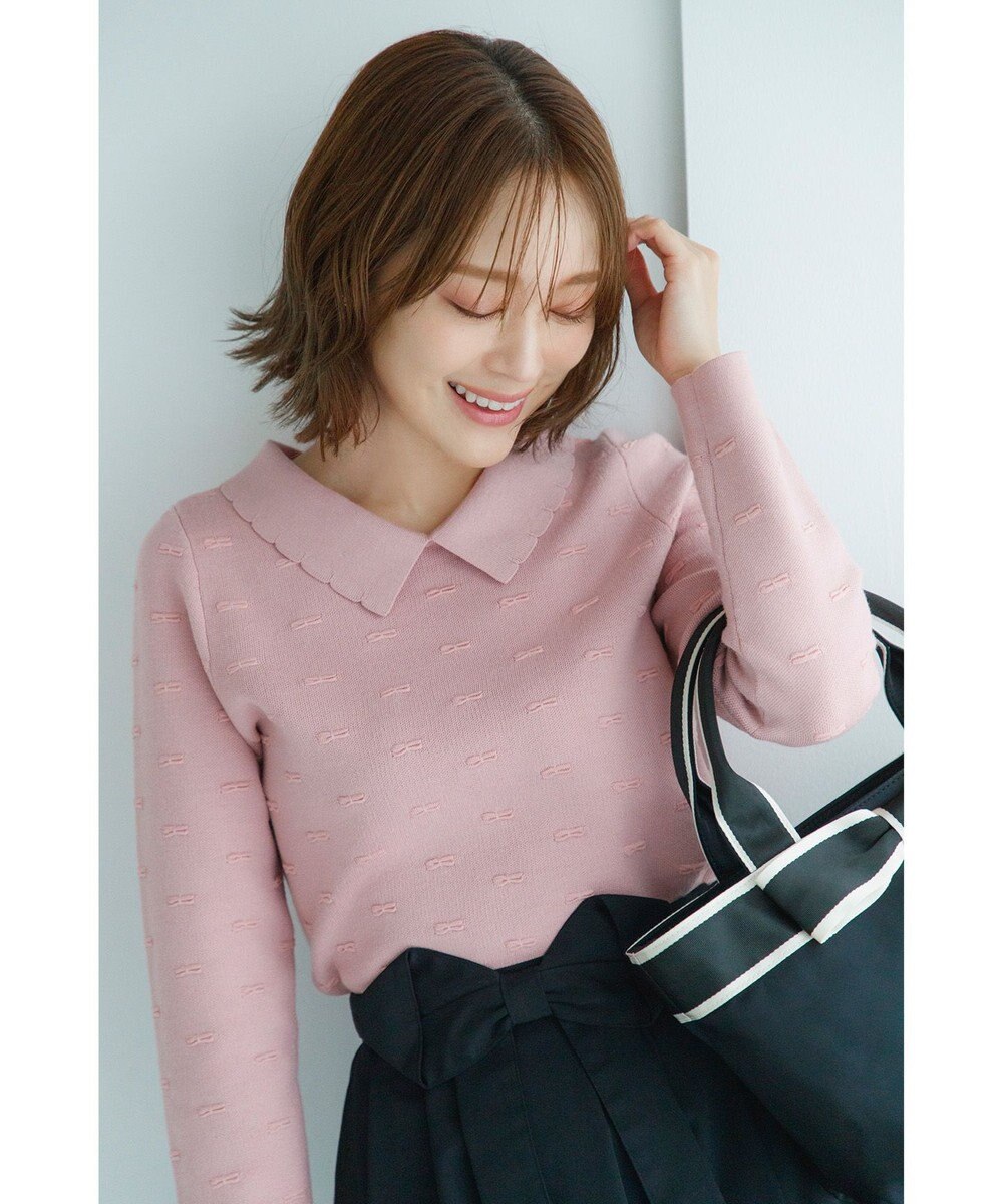 TOCCA 【chayさん着用】RIBBON BLOOM プルオーバー 