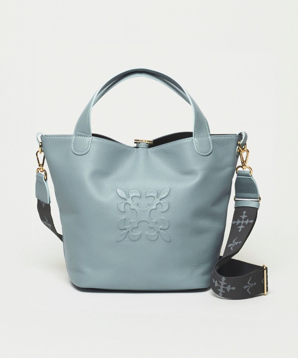 russet エンボスモノグラム2WAYタウントートバッグ(CE-1672-WEB) 