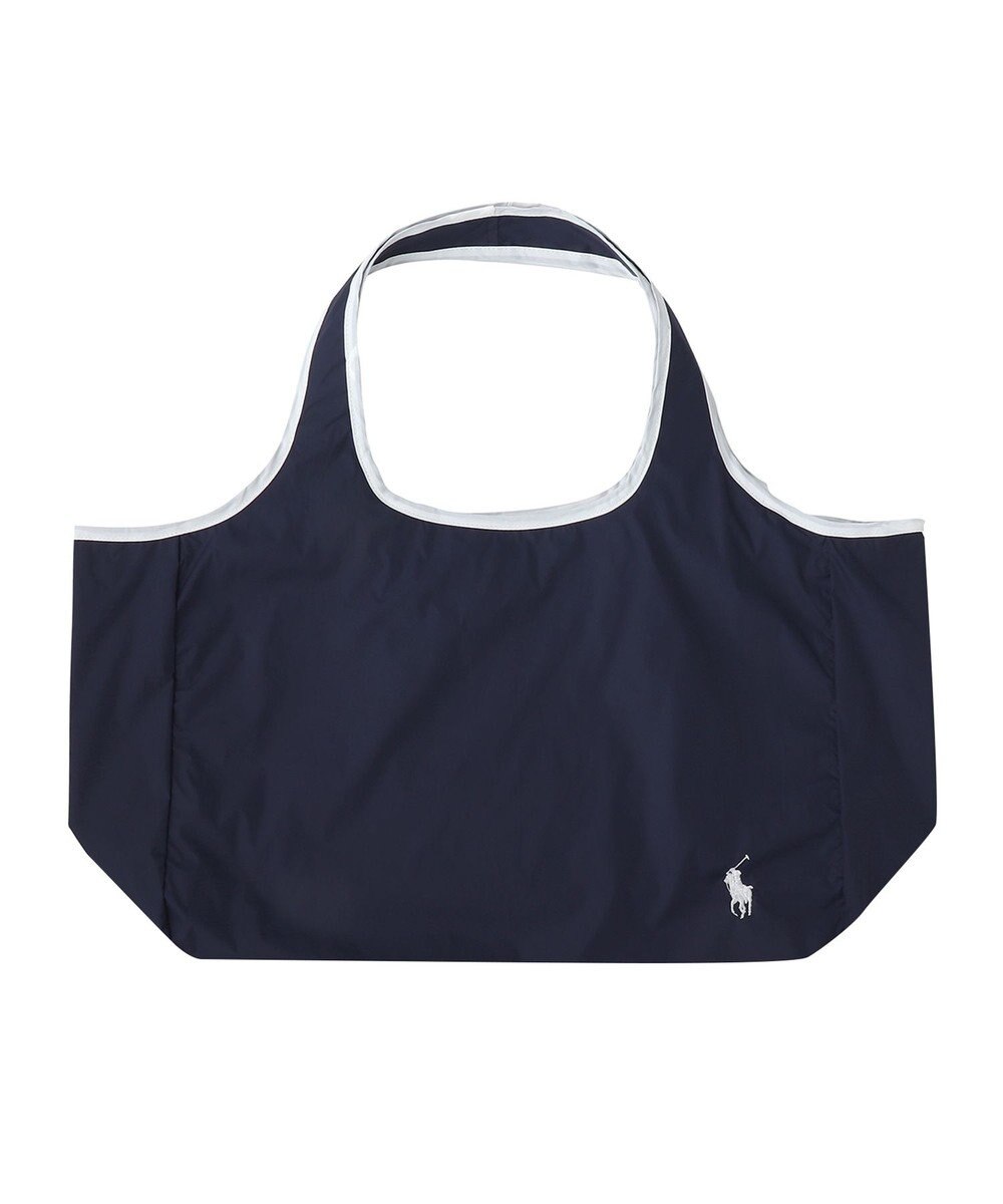 MOONBAT POLO RALPH LAUREN(ポロ ラルフローレン) 【C-zeroはっ水】レインバッグ ポロポニー 総柄 ポケッタブル ユニセックス 50D 