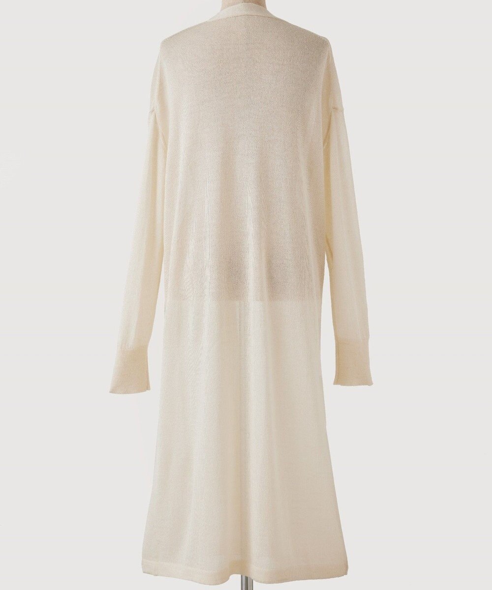 TOQUE 〈大草直子さんアドバイザー〉アルパカシルクニット ロングカーディガン 