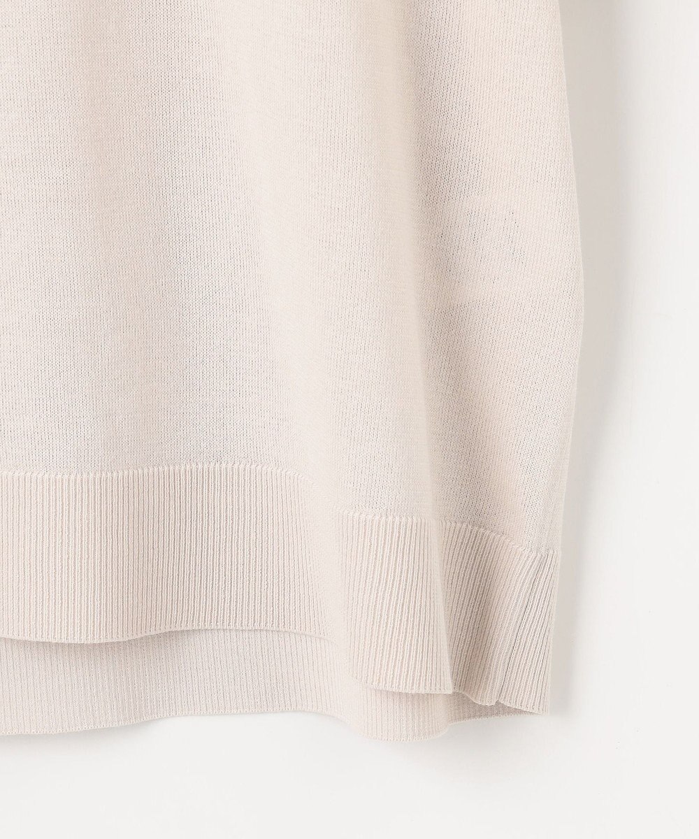 J.PRESS LADIES L 【洗える】DRY COTTON ニットポロ 