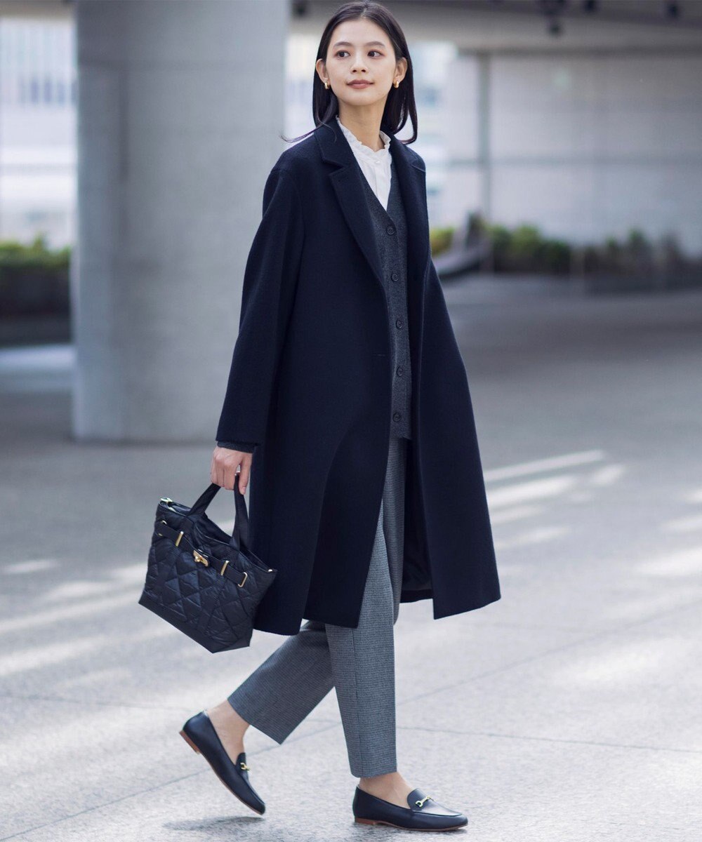 J.PRESS LADIES ブレンドビーバー チェスター コート 