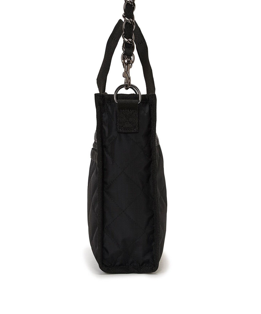 LeSportsac CHAIN MINI N/S TOTE/オニキスチェーンキルト 