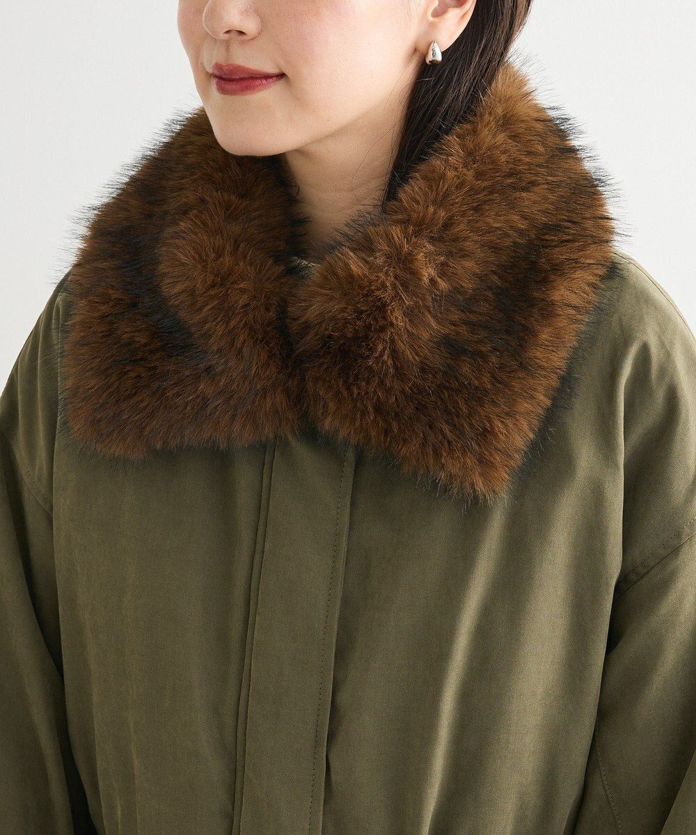 Green Parks ・ＥＬＥＮＣＡＲＥ　ＤＵＥ　中綿モッズコート 