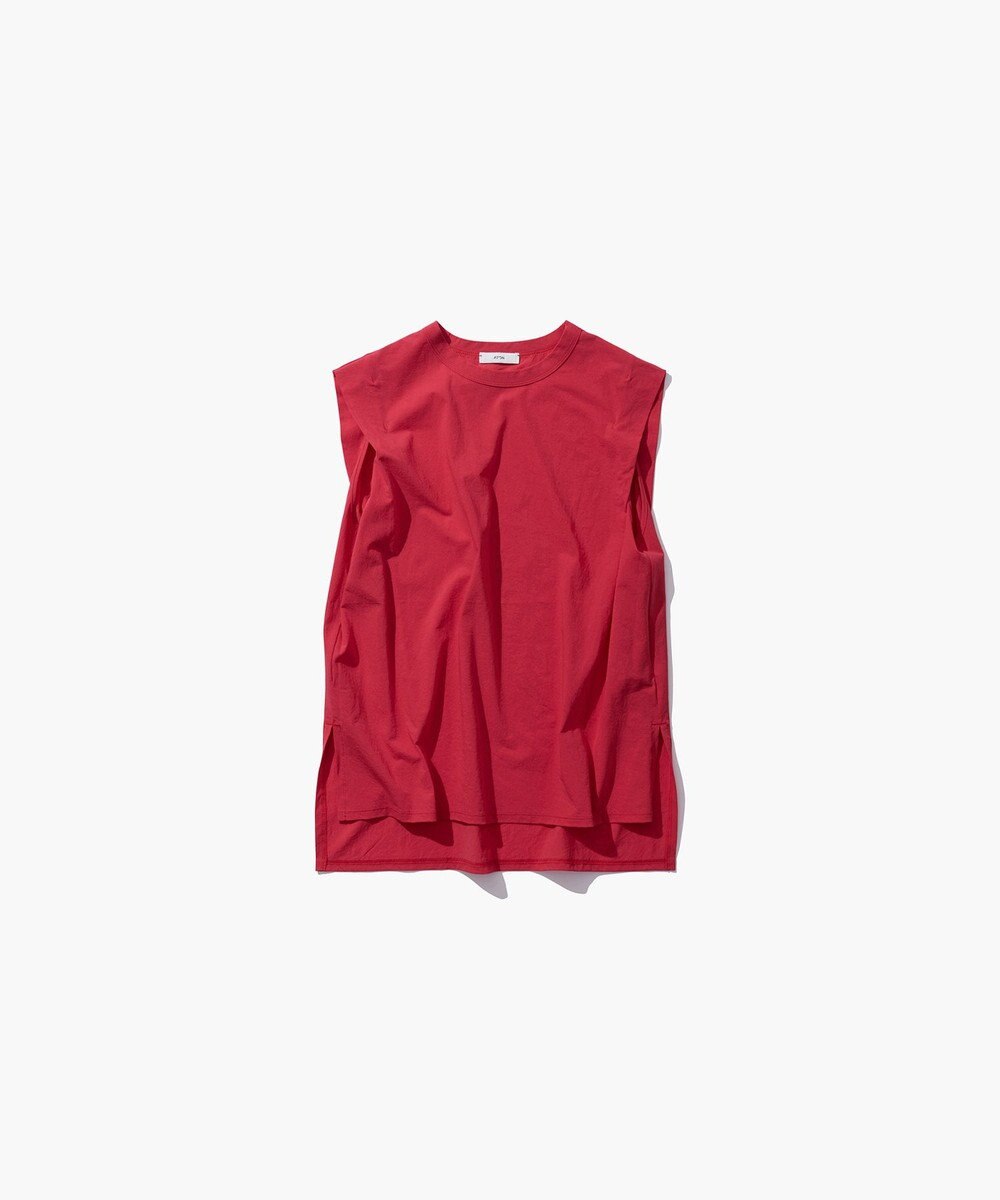 ATON SHRINK FRESCA JERSEY | スリーブレスプルオーバー 