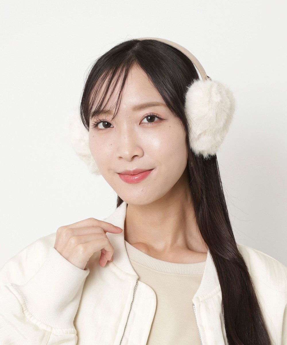 MOONBAT 【ラッピングBOX付き】FURLA ハート型イヤマフ 