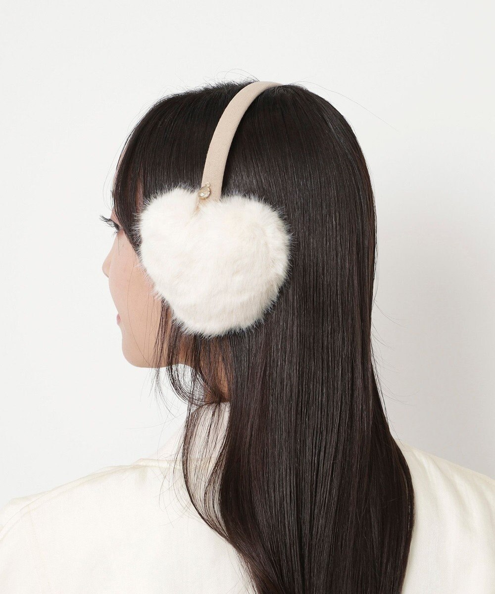 MOONBAT 【ラッピングBOX付き】FURLA ハート型イヤマフ 