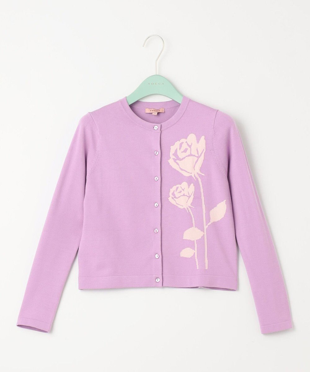 TOCCA 【洗える！】PRESENT ROSE カーディガン 