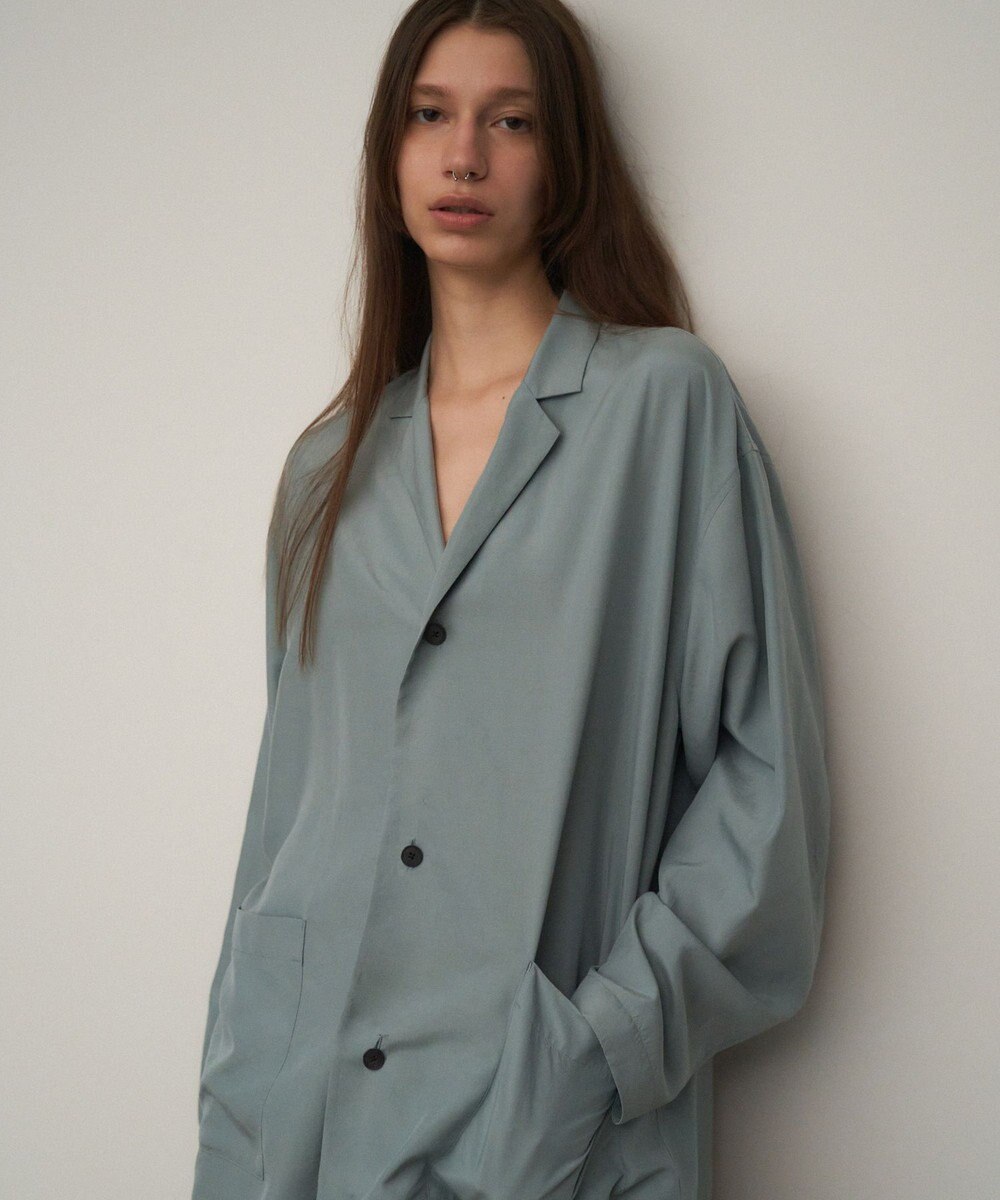 ATON SILK SUEDE | シャツジャケット 