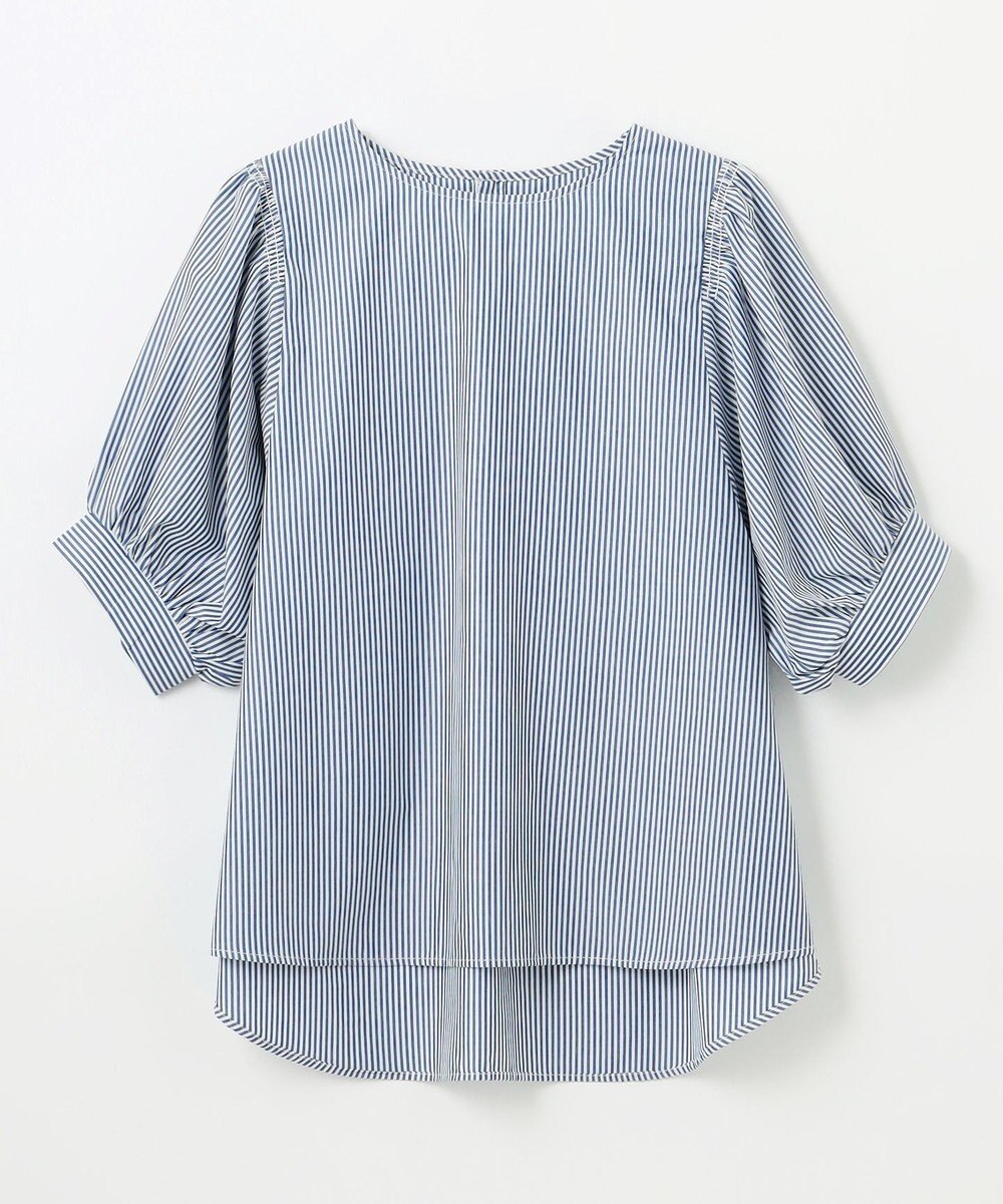 ANY 【抗菌防臭/速乾/手洗い可】エニィファンクション パフスリーブブラウス 