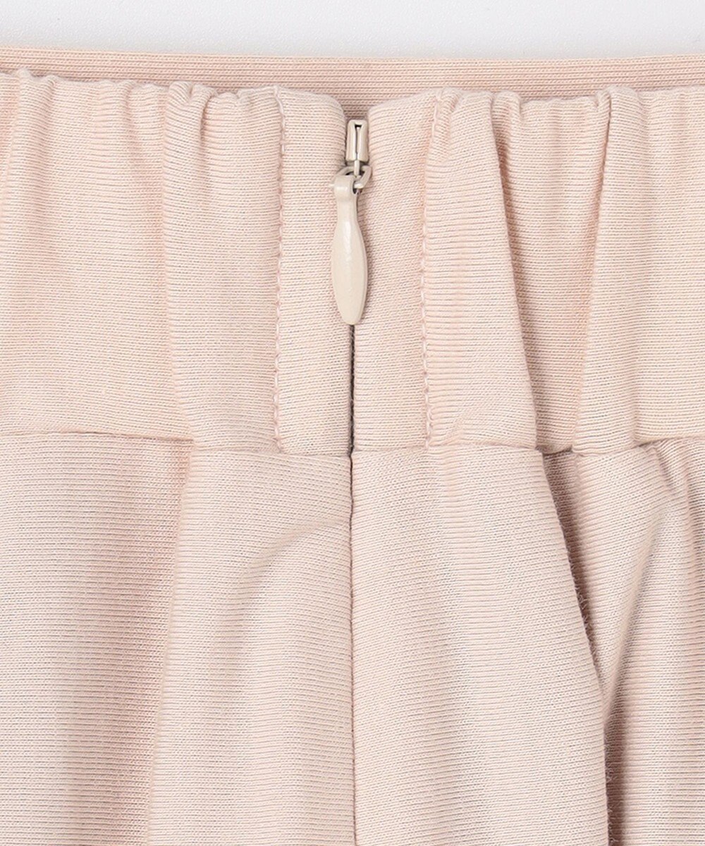 組曲 【洗える】ハイカウントジャージー フレアスカート ベージュ系