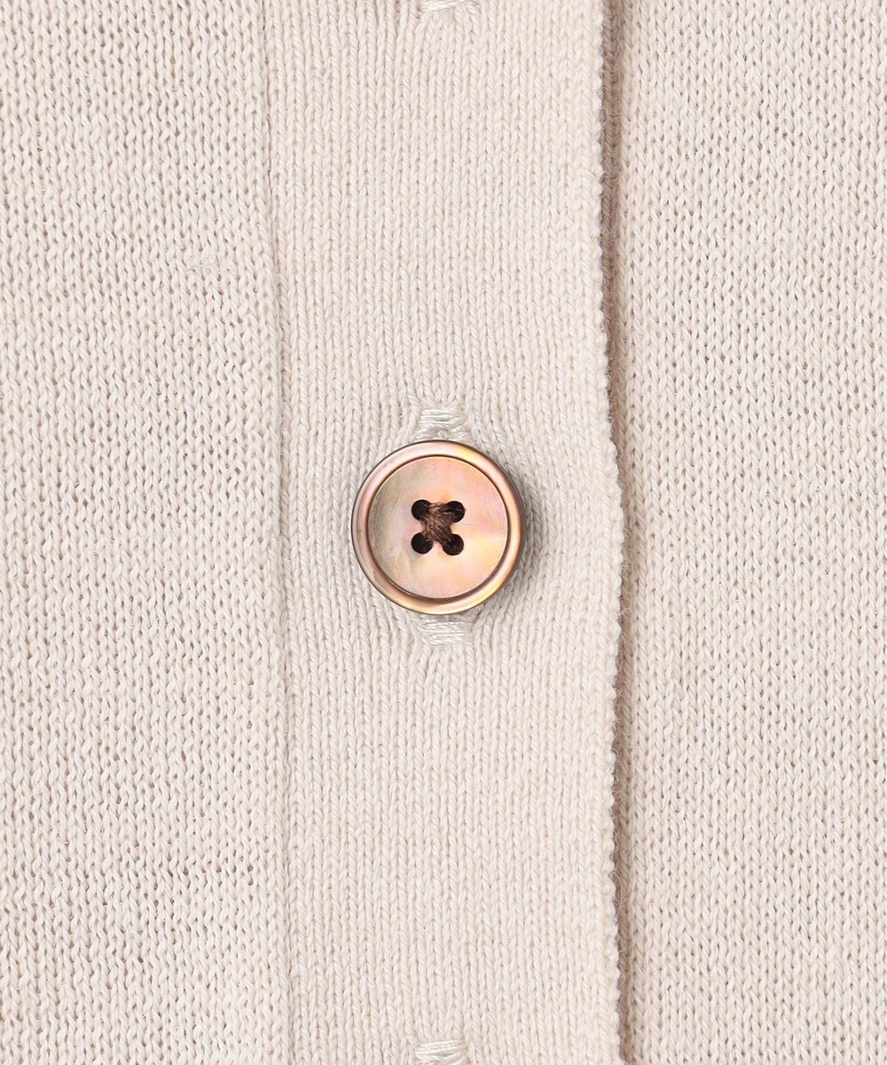 J.PRESS LADIES 【洗える】DRY COTTON ニットポロ 